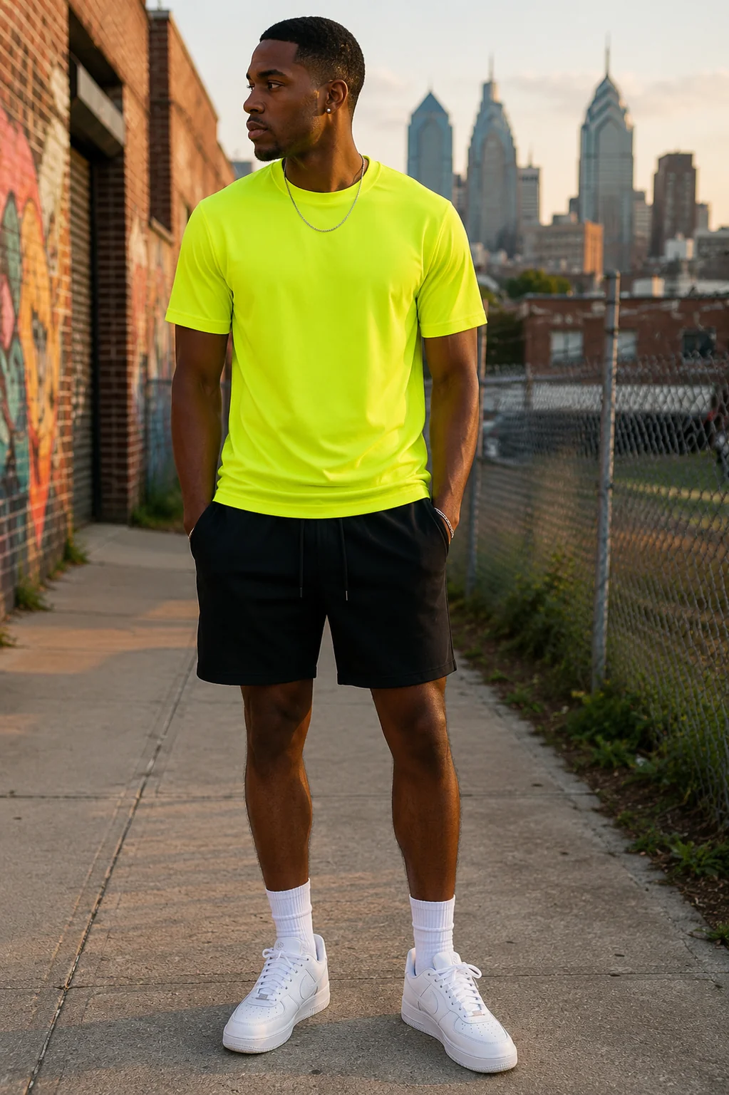 Neon Dri-Fit Performance Tee